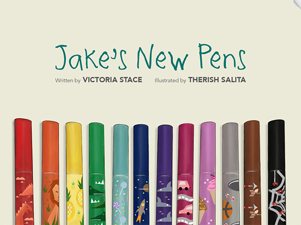 Jake's New Pens